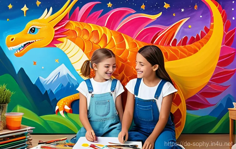 소피루비 방영 정보 - **Prompt 1: "Sophie and Ruby's Whimsical Art Adventure"**
A vibrant, whimsical illustration of t...