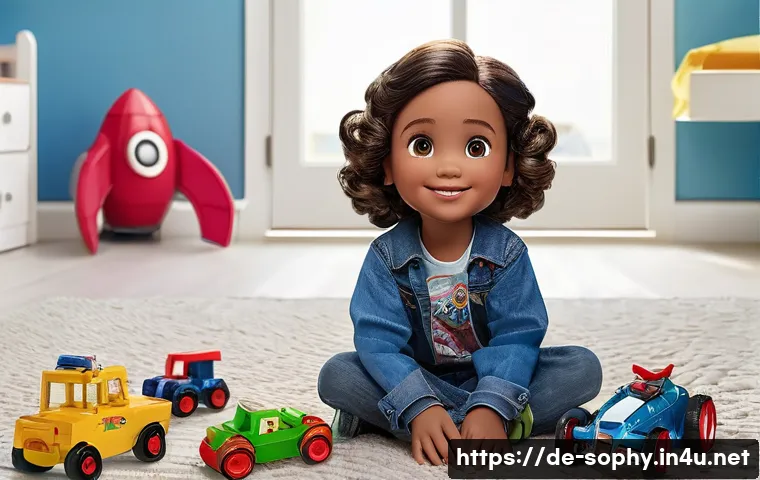 소피루비 팬과의 인터뷰 - **Prompt:** A joyful 8-year-old girl, with bright eyes and a wide smile, is playing in a colorfully ...